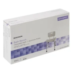 McKesson Bath Bench With Removable Back Shower Chair, 1 Count -Baby Trend Sales Store GUEST 7806544f 475d 4abc b0ff f4f52b702c55