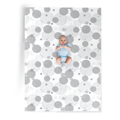 TCG Luxury Gelli Mat Playmat - Gray/White - 0-3 Years 6 TCG Luxury Gelli Mat Playmat - Gray/White - 0-3 Years - Image 6