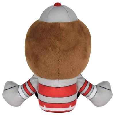 NCAA Ohio State Buckeyes Brutus Buckeye Kuricha Sitting 8" Plush Figure 2 NCAA Ohio State Buckeyes Brutus Buckeye Kuricha Sitting 8" Plush Figure - Image 2