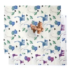 JumpOff Jo Foam Padded Play Mat, For Infants, Babies, Toddlers Play & Tummy Time, Foldable And Waterproof, Large, 70" X 59" -Baby Trend Sales Store GUEST 7a15a5c9 af43 4bb1 80d7 687662349990