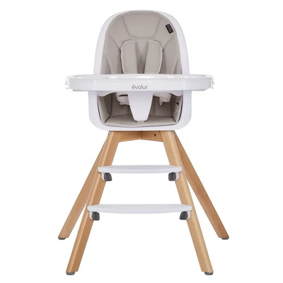 Evolur Zoodle 2 In 1 Baby High Chair, Easy To Clean, Removable Tray, Compact And Portable Convertible High Chair For Babies And Toddlers 15 Evolur Zoodle 2 In 1 Baby High Chair, Easy To Clean, Removable Tray, Compact And Portable Convertible High Chair For Babies And Toddlers - Image 15