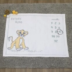 Disney Lion King Simba Super Soft Milestone Baby Blanket -Baby Trend Sales Store GUEST 7bcd8561 8acd 48db b344 5d0d33fd5528