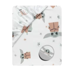 Lambs & Ivy Star Wars Mandalorian The Child/Baby Yoda/Grogu Fitted Crib Sheet -Baby Trend Sales Store GUEST 7f2630ba ceb5 435e 96c6 a1cac479651f