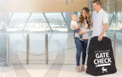 J.L. Childress Gate Check Bag For Single & Double Strollers, Black, Height 46" -Baby Trend Sales Store GUEST 812326af e6b9 413e b74d 36a837a5012a