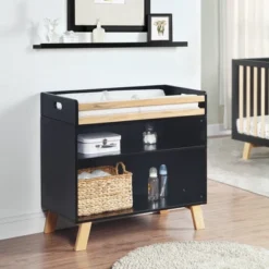 Suite Bebe Livia Multi Purpose Changing Table - Black/Natural -Baby Trend Sales Store GUEST 82438e5f 8ac0 445a a6d7 e820d100ff3d