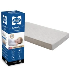 Sealy Butterfly 2-Stage Cotton Ultra Firm Crib And Toddler Mattress -Baby Trend Sales Store GUEST 83d4076a efa9 4893 a863 a04f5276e40b