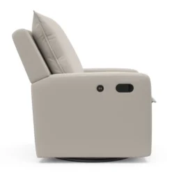 Storkcraft Timeless Side Lever Reclining Glider With USB Charging Port - Ivory -Baby Trend Sales Store GUEST 84c63af8 9137 4983 a34c cda41acf9b27