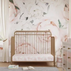 Room & Joy Luna 3-in-1 Convertible Metal Crib JMPA Certified - Gold -Baby Trend Sales Store GUEST 86787acb 4cff 4dd2 a852 540cf72b716b