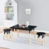 Kids' Dipped Table And Stool Set - ACEssentials