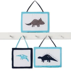 Sweet Jojo Designs Crib Bedding Set - Blue & Green Mod Dino - 11pc -Baby Trend Sales Store GUEST 86f01436 d503 44bb 87b4 a8609ca6e0d1