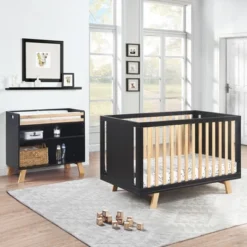 Suite Bebe Livia Multi Purpose Changing Table - Black/Natural -Baby Trend Sales Store GUEST 8a84a825 aaf2 4ba6 a7f9 c42a1b726ab6