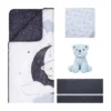 Sammy And Lou Bearly Dreaming Crib Bedding Set - 4pc