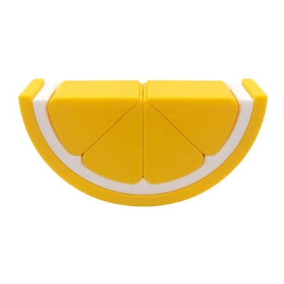 Living Textiles | PLAYGROUND Silicone Puzzle Citrus Toy 3 Living Textiles | PLAYGROUND Silicone Puzzle Citrus Toy - Image 3