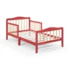Olive & Opie Twain Toddler Bed - Coral/Natural