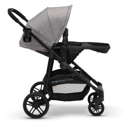 Jeep PowerGlyde Plus 2-in-1 Stroller - Gray 4 Jeep PowerGlyde Plus 2-in-1 Stroller - Gray - Image 4