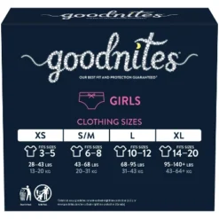 Goodnites Girls' Nighttime Bedwetting Underwear - (Select Size And Count) 16 Goodnites Girls' Nighttime Bedwetting Underwear - (Select Size And Count) -Baby Trend Sales Store GUEST 8d5efadd 257b 44c1 b481 168cc20b4326
