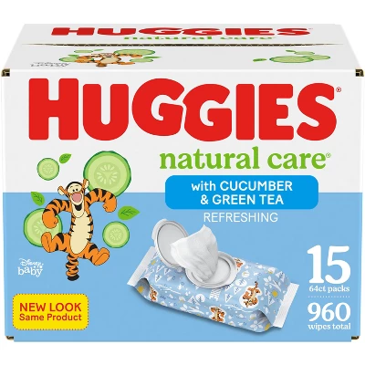 Huggies Natural Care Refreshing Scented Baby Wipes (Select Count) 18 Huggies Natural Care Refreshing Scented Baby Wipes (Select Count) - Image 18