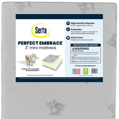 Serta Perfect Embrace Mini Crib Mattress 4 Serta Perfect Embrace Mini Crib Mattress - Image 4