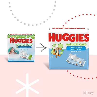 Huggies Natural Care Refreshing Scented Baby Wipes (Select Count) 1 Huggies Natural Care Refreshing Scented Baby Wipes (Select Count)