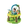 Evenflo ExerSaucer Triple Fun Saucer Life In The Amazon Baby Bouncer Seat Walker Play Activity Center, Green