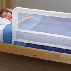 KidCo Mesh And Steel Double Pack Telescopic Toddler Child Bed Rail Guard, White -Baby Trend Sales Store GUEST 93dc518c 68fe 4e03 8840 3b45e56bf939