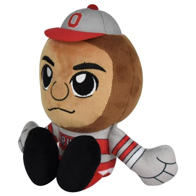 NCAA Ohio State Buckeyes Brutus Buckeye Kuricha Sitting 8" Plush Figure 1 NCAA Ohio State Buckeyes Brutus Buckeye Kuricha Sitting 8" Plush Figure