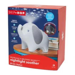 Skip Hop Moonlight & Melodies Elephant Nightlight Soother