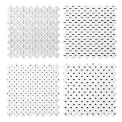 Bacati - LOVE Muslin Swaddling Blankets Set Of 4, Black/White -Baby Trend Sales Store GUEST 9731bd0a fe13 401e ab6c ef4eb5200632