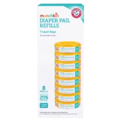 Munchkin Arm & Hammer Diaper Pail Refill Rings - 8pk -Baby Trend Sales Store GUEST 97be16a8 50f6 465c 8090 002ec5d8855d