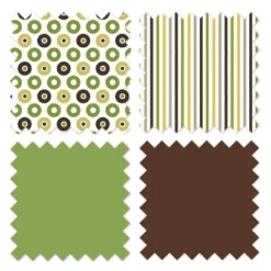 Bacati - Mod Dots Stripes Green Yellow Beige Brown 3 Pc Crib Bedding Set -Baby Trend Sales Store GUEST 98dbd2f2 f8e0 4d3b 912f acc48bc0b7fb