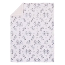 Disney Mickey & Minnie Plush Baby Blanket