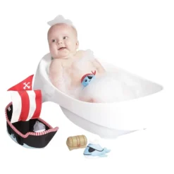 Manhattan Toy Neoprene Pirate Ship 5 Piece Floating Spill N Fill Bath Toy With Quick Dry Sponges And Squirt Toy -Baby Trend Sales Store GUEST 9a1636ce 08ce 4a06 b1e4 b673b3e0672e