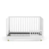 Room & Joy Rory Toddler Rail With Spindles - White