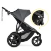BOB Gear Wayfinder Jogging Stroller With Dual Suspension And Air-Filled Tires - Storm