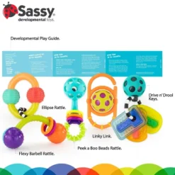 Sassy Toys Shake Rattle & Chew Gift Set - 5pc -Baby Trend Sales Store GUEST 9f2b1388 67da 437f b8b7 4d192c07ede6
