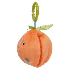 Manhattan Toy Mini-Apple Farm Orange Baby Travel Toy With Rattle, Squeaker, Crinkle Fabric & Teether Clip-on Attachment -Baby Trend Sales Store GUEST a174ddb8 6968 4758 a201 886ba469d0ac