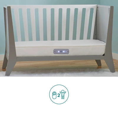 Contours Vibes 2-Stage Soothing Vibrations Crib Mattress And Toddler Mattress - White 12 Contours Vibes 2-Stage Soothing Vibrations Crib Mattress And Toddler Mattress - White - Image 12
