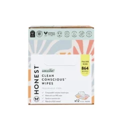 The Honest Company Plant-Based Baby Wipes Made With Over 99% Water - Sunburst - 864ct -Baby Trend Sales Store GUEST a362b109 1a52 495f bca8 ac25954dbb72