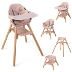 Costway 6-in-1 Convertible Wooden Baby Highchair Infant Feeding Chair With Removable Tray -Baby Trend Sales Store GUEST a3f64a0d f20a 4a86 a4a1 06e5ee8833a5
