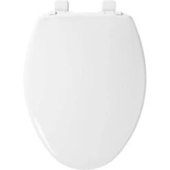 Mayfair By Bemis Little2Big Never Loosens Elongated Plastic Children's Potty Training Toilet Seat With Slow Close Hinge - White -Baby Trend Sales Store GUEST a4a9eca4 9feb 4018 aaa9 9cfabf8b3de7