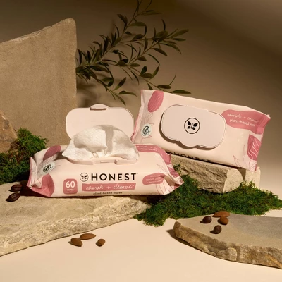 The Honest Company Nourish + Cleanse Plant-Based Baby Wipes - Sweet Almond - 240ct 5 The Honest Company Nourish + Cleanse Plant-Based Baby Wipes - Sweet Almond - 240ct - Image 5