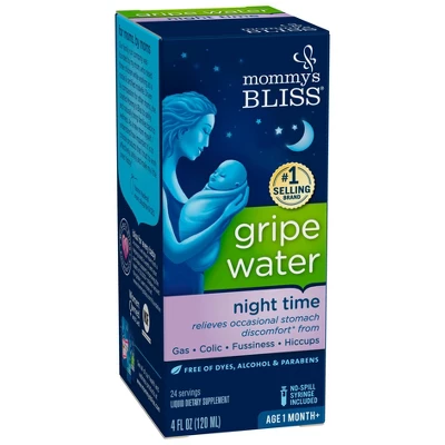 Mommy’s Bliss Mommy's Bliss Gripe Water Night Time For Colic, Gas Or Stomach Discomfort - 4 Fl Oz 3 Mommy’s Bliss Mommy's Bliss Gripe Water Night Time For Colic, Gas Or Stomach Discomfort - 4 Fl Oz - Image 3