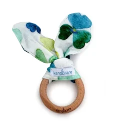 Kanga Care Baby Muslin Crinkle Bunny Ear Wood Teething Ring -Baby Trend Sales Store GUEST abe613e3 aae4 41b8 a404 e74efb204068