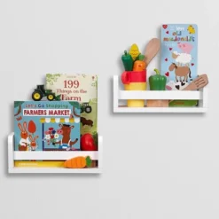 RiverRidge Home 3pc Kids’ Activity Table Set With 2 Bonus 10'' Floating Wall Bookshelves White – RiverRidge -Baby Trend Sales Store GUEST adee4863 3a76 44ff 9c2f 65d41d614452