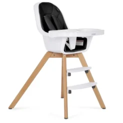 Evolur Zoodle 2 In 1 Baby High Chair, Easy To Clean, Removable Tray, Compact And Portable Convertible High Chair For Babies And Toddlers