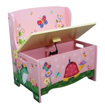 Magic Garden Storage Bench - Fantasy Fields By Teamson Kids 3 Magic Garden Storage Bench - Fantasy Fields By Teamson Kids - Image 3