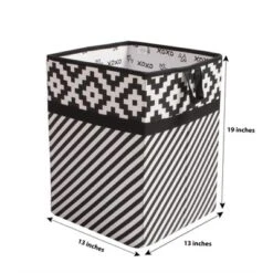 Bacati - Love Black/White Collapsible Laundry Hamper 7 Bacati - Love Black/White Collapsible Laundry Hamper -Baby Trend Sales Store GUEST b321e99b 91ef 4e99 be16 a21cf695b6e8