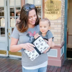 Disney Baby By J.L Childress Full Body Changing Pad Mickey Minnie - Ivory