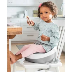 Skip Hop Sleek Booster Seat - Gray/White -Baby Trend Sales Store GUEST b7c3160d 4cab 4048 a800 b7a9499fae6e