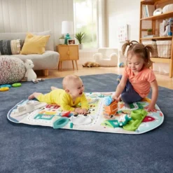 Fisher Price Fisher-Price Activity City Gym To Jumbo Play Mat